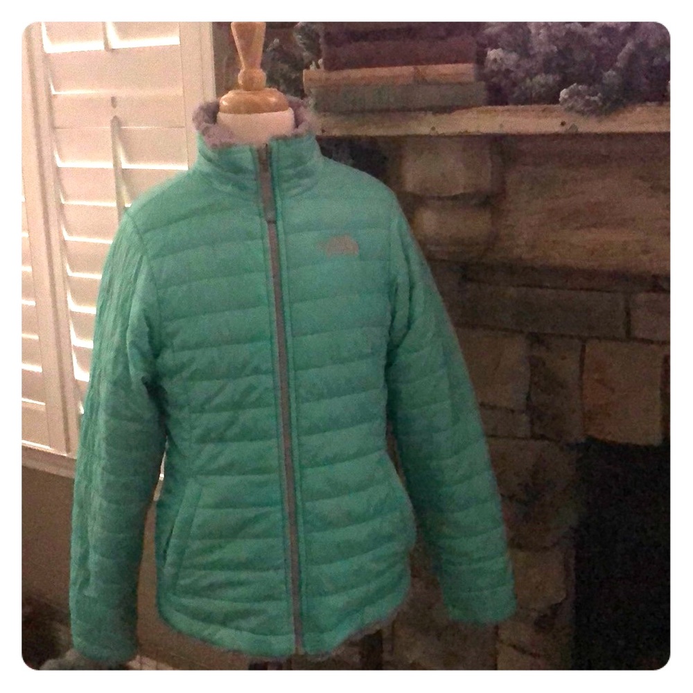 North face reversible jacket